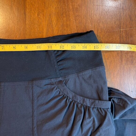 Y2K Prana Nylon Stretch Joggers Womens M Pull On Cinched Hiking Climbing Outdoor - Picture 10 of 14